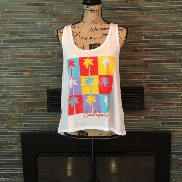 California Palms Tank High Low Cut - Picture 4 of 6